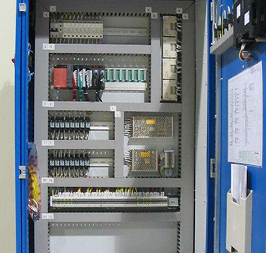 我司PLC控制柜生产基地完成自动化产线升级